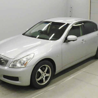 【売約済】V36スカイライン 250GTタイプV シルバー 純正...
