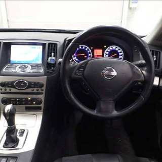 【売約済】V36スカイライン 250GTタイプV シルバー 純正マルチ 地デジの画像