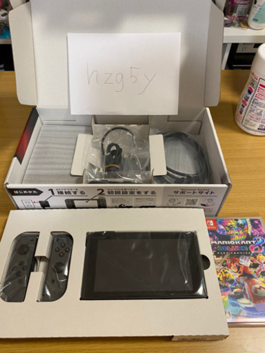 【決まりました】switch本体&マリオカート8DX