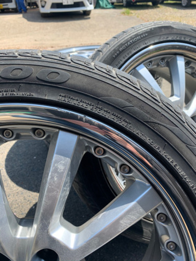 245/40R19 タイヤ、ホイール4本セット　美品！