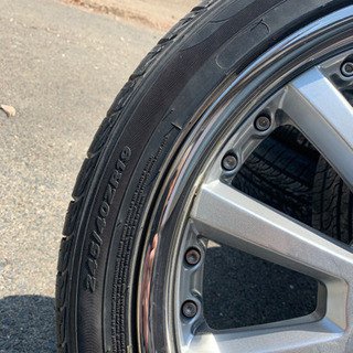 245/40R19 タイヤ、ホイール4本セット　美品！の画像