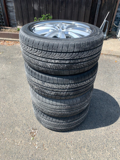 245/40R19 タイヤ、ホイール4本セット　美品！