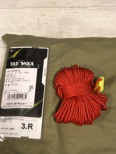 タトンカ 3TC  1回使用の美品です。