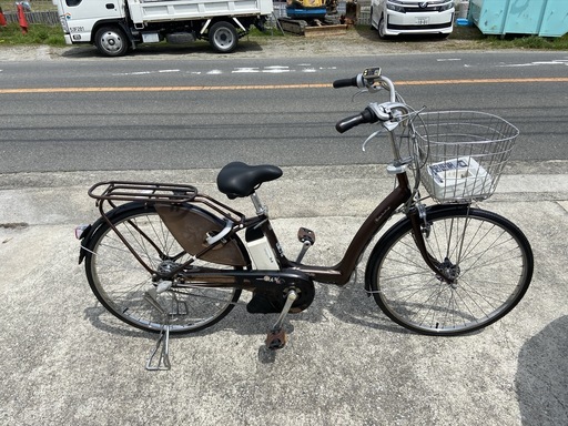 BRIDGESTONE BEAUTE 6.0ah 電動アシスト自転車 大阪府以内無料発送 Ｗ110