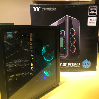 ゲーミングに フルタワー型PC イルミネーション