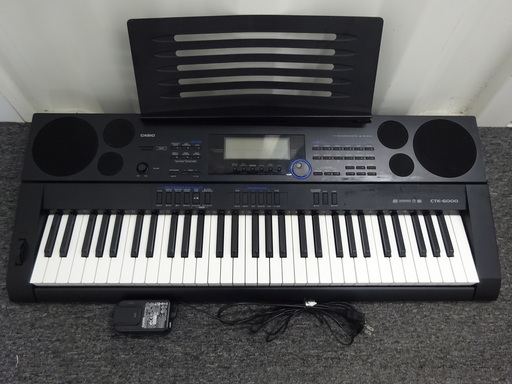 CASIO 電子キーボード 61標準鍵盤 CTK-6000