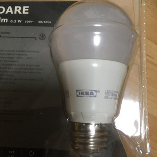 【商談完了】未使用新品   LED電球　IKEA  　E26口金...