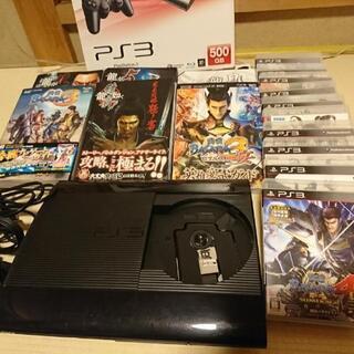 【PlayStation3】プレステ3本体、ソフト11本、攻略本9冊 セットの画像