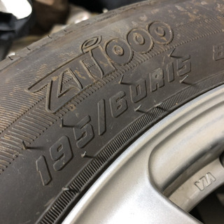 15インチ　タイヤホイールセットの画像