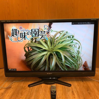 SHARP ◎綺麗◎46型液晶テレビ AQUOS アクオス LC-46AE7 46インチ リモコン、取説付き（866）AKARI