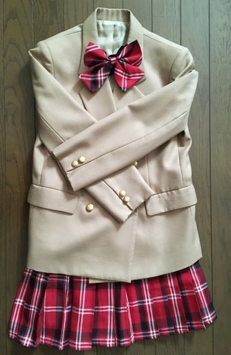 美品★バーバリー 140 150A サイズ キャメル フォーマルスーツセット  BURBERRY 受験 卒業式 入学式 