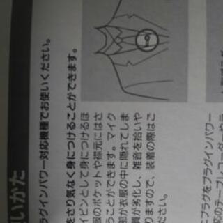 マイク ネクタイピン型 SONY 未使用品の画像
