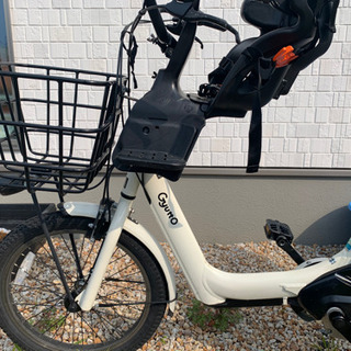 ギュットアニーズSX 電動自転車 ママチャリ 3人乗り
