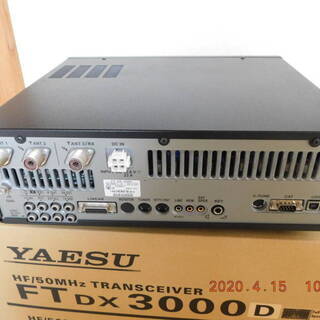 ヤエス　FTDX3000D　100W　中古　300Hzフィルター付き　動作品ですの画像