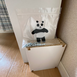 【IKEA】棚0円お譲りします！GNEDBY グネドビー シェルフユニット, ホワイト, 202 cmの画像