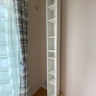 【IKEA】棚0円お譲りします！GNEDBY グネドビー シェルフユニット, ホワイト, 202 cmの画像