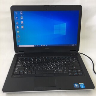 【全国配送します】ノートパソコン ノーパソ 格安 ノートPC DELL ノートPC Win10 Core i5 4GB 240GBの画像