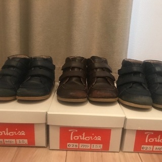 トータス 本革靴 ベビー キッズ フォーマル 普段どちらもの画像