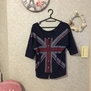 7分丈のカーディガン