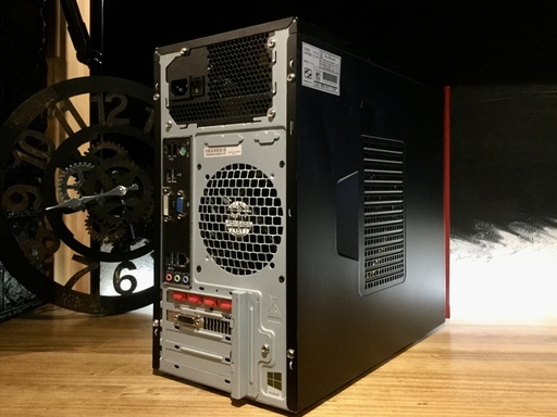 売却済み。【一宮市で！Windows10搭載機！ゲーミングPC NVIDIA GTX960 デスクトップPC　AMD A10 x Radeon R7 　8GB】一宮市のパソコン屋 Mr.Carnival（ミスカニ）です！パソコン修理・中古パソコンの販売、iPhone&iPad修理店【クレカ&PayPay&メルペイ使えます！】店頭在庫PCのご紹介です！受け渡しは店舗にて(^^)/【フォートナイトもプレイ可能　デスクトップパソコン iiyama LEVEL デスクトップ RAM8GB/新品SSD240GB】