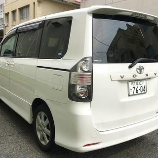🎦H20年式 ヴォクシー Z 純正HDDナビ&AW フルセグTV 左側パワスラ Bカメラ HID ETC 検付! 程度良好! 格安陸送! 即決! 【Kw-054】の画像