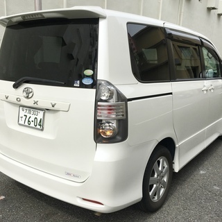 🎦H20年式 ヴォクシー Z 純正HDDナビ&AW フルセグTV 左側パワスラ Bカメラ HID ETC 検付! 程度良好! 格安陸送! 即決! 【Kw-054】の画像