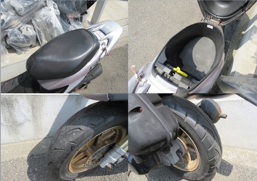 埼玉川口発！ホンダ　ライブディオＺＸ　シルバー　ノーマル車　即引き渡し可能
