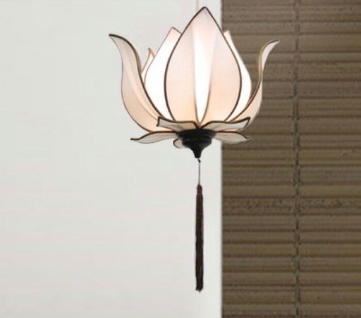 ロータスフラワー　蓮花ライト（電球付き）　中古