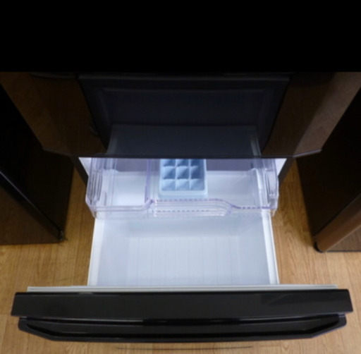 【美品】三菱 2ドア冷蔵庫 146L 2017年 MR-P15A-B形 100Lクラス 取扱説明書付き ブラック MITSUBISHI