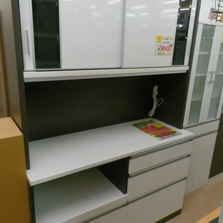 福岡　リサイクルショップ　一生紀　レンジボード　2面 キッチンボ...