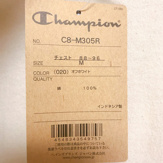 【新品未使用品】チャンピオン ポケ付Tシャツ/Mの画像