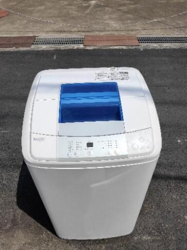 【決まりました】ハイアール洗濯機2014年5kg