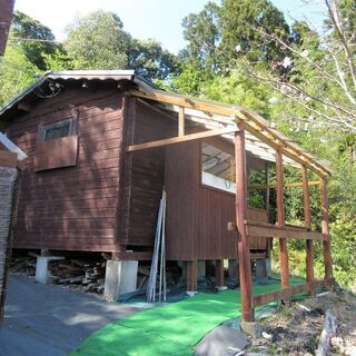 鹿児島市喜入一倉町【※契約済】キャンプ向木造小屋付備品込350万円※契約済み - 鹿児島市