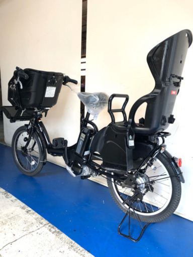 ヤマハ　パスキッスミニ　20インチ 3人乗り 8.9ah 黒　電動自転車　電動アシスト