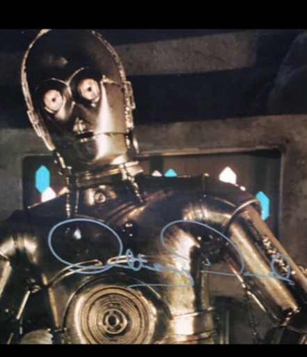 ★スターウォーズ（C-3PO/アンソニー・ダニエルズ）サイン★