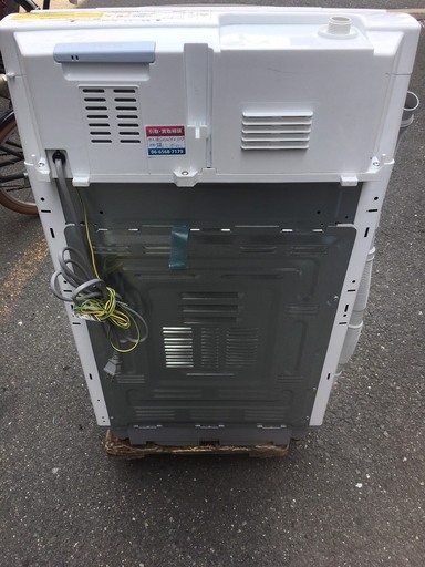 ☆中古 激安！SHARP 全自動洗濯乾燥機 　5.5kg 　ES-TX5B-N　2018年式　＞23,000円!!!