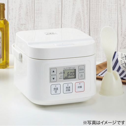 (取引終了)単身向き3合炊き炊飯器