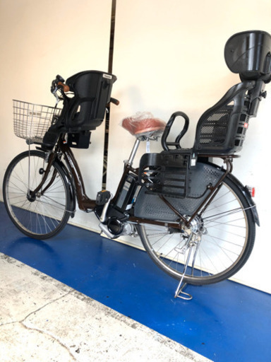 ヤマハ　ラフィーニ　26インチ 3人乗り 6ah デジタル　電動自転車　電動アシスト