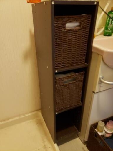 隙間収納　カラーボックス