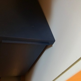 ゴミ箱 ニトリ ほぼ未使用 ブルー ネイビー 青の画像