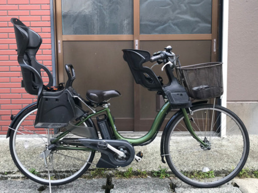YAMAHA ヤマハ Natura ナチュラ 2015 電動アシスト自転車 PA26NS 3人乗りチャイルドシート付き 動作確認済み美品