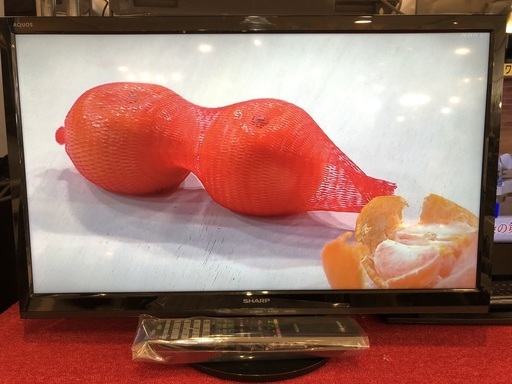 中古品　2015年製　SHARP　24型液晶カラーテレビ