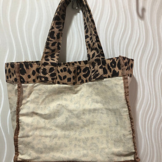 KITSON ヒョウ柄　トートバッグの画像