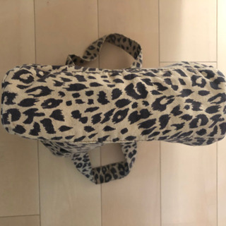 KITSON ヒョウ柄　トートバッグの画像