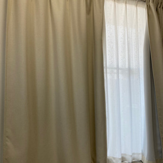 カーテン2枚組②の画像
