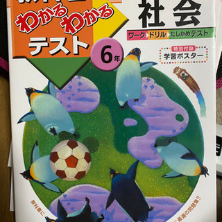 小学6年　理科と社会の問題集　2冊セットの画像