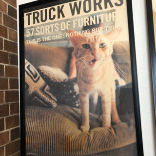 額縁&ポスター 2枚☆値下げの画像