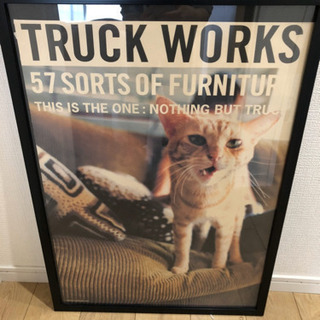 額縁&ポスター 2枚☆値下げの画像