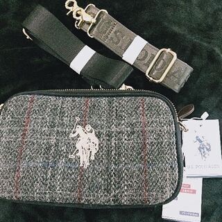 【Harris Tweed×POLO】ショルダーバッグ