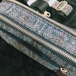 【Harris Tweed×POLO】ショルダーバッグの画像